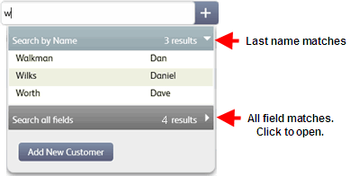 QB POS Customer List