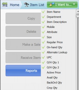 Choosing Columns
