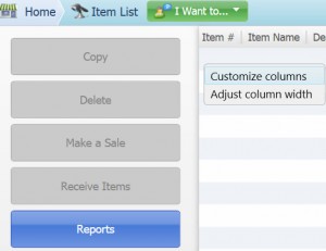 Customize Columns