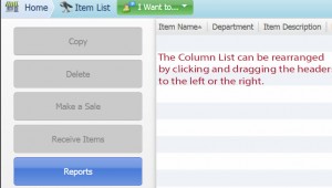Moving Column Headers