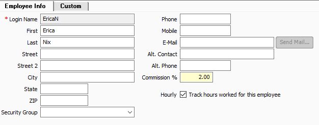 QuickBooks POS Employee Commissions 2