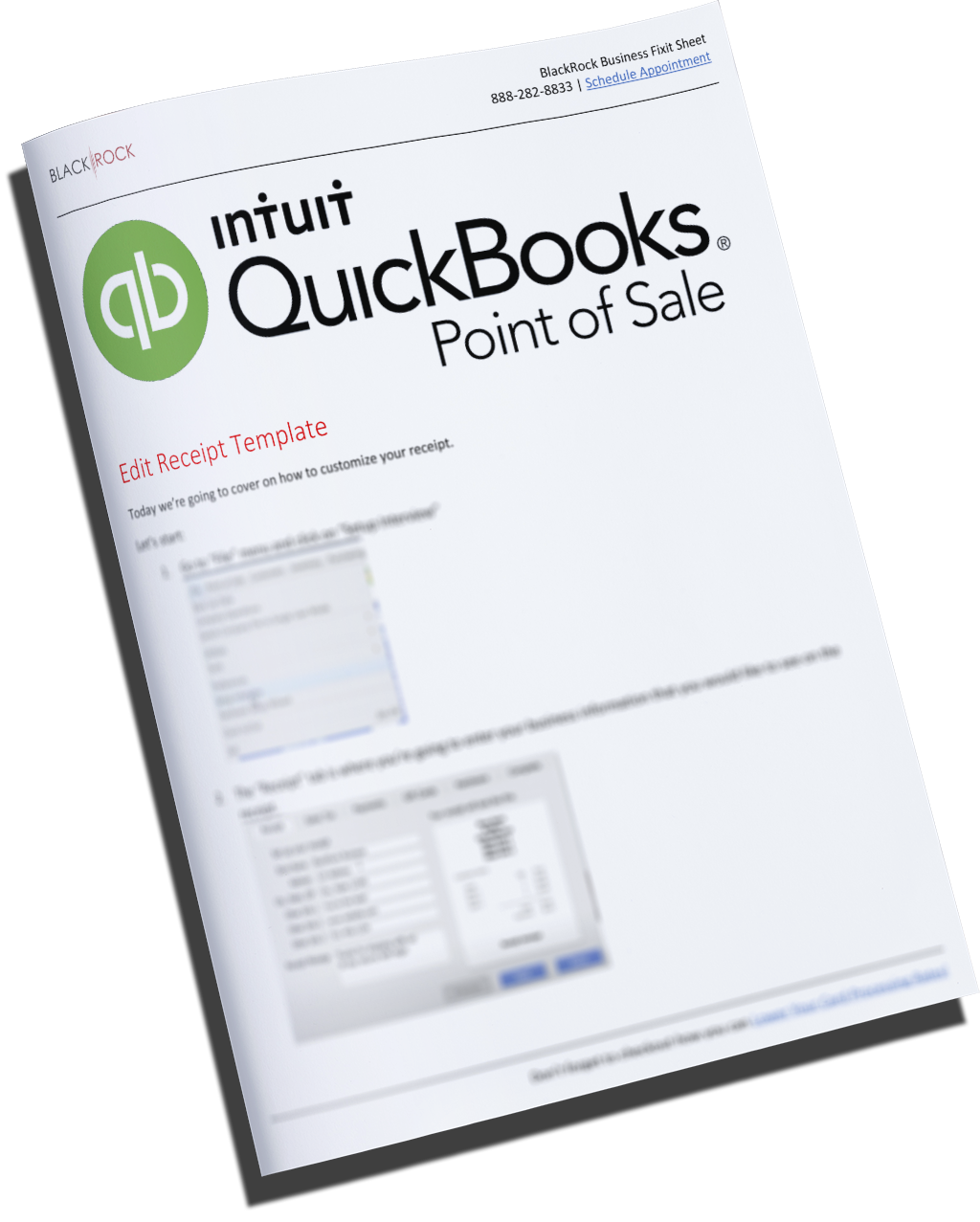 Quickbooks pos edit receipt template blackrock pos