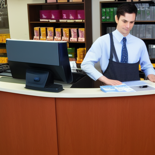 cashier, clerk, point of sale